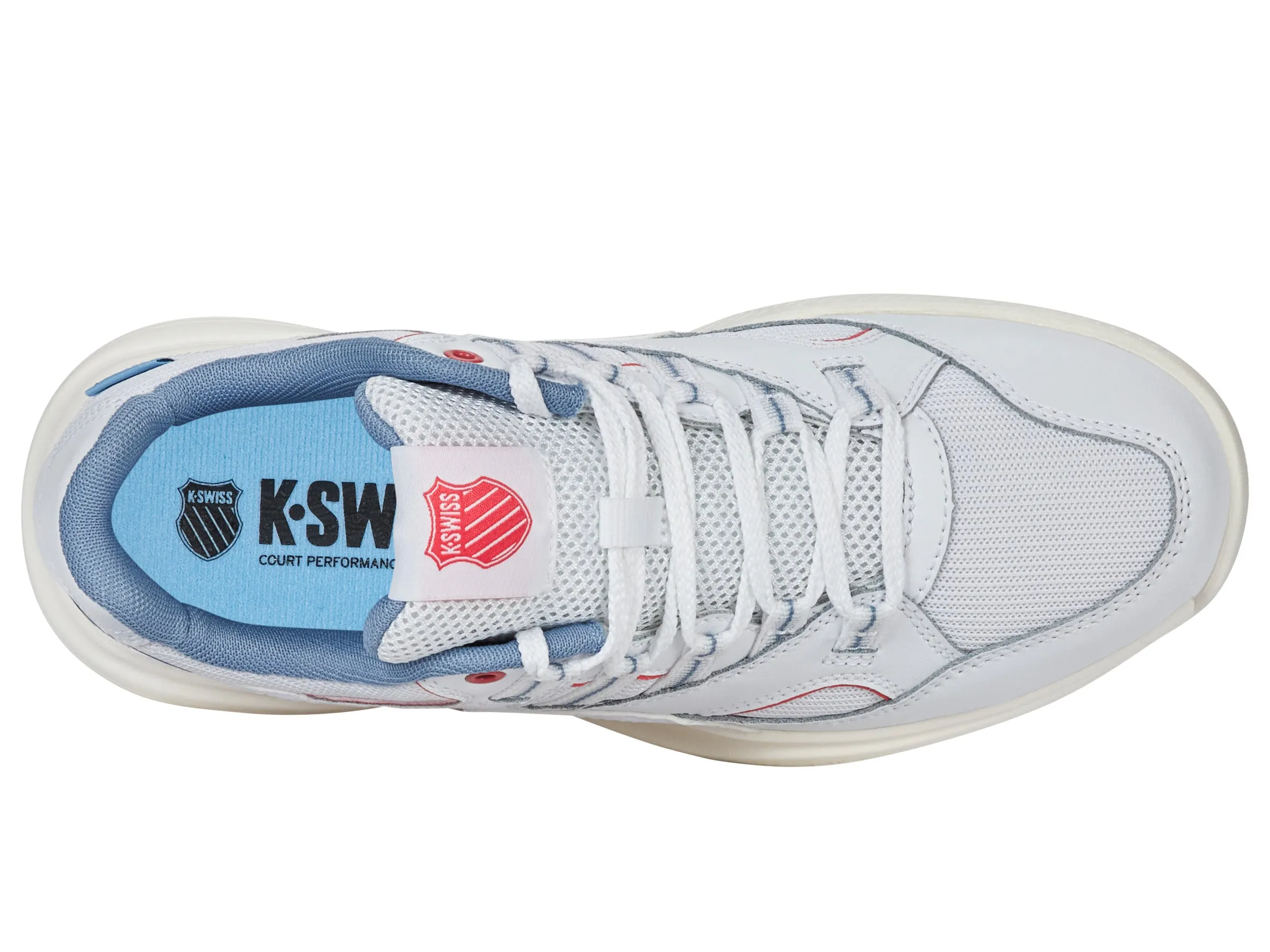 94076-163-M | TURA TEAM | WHITE/FADED DENIM/DUBARRY