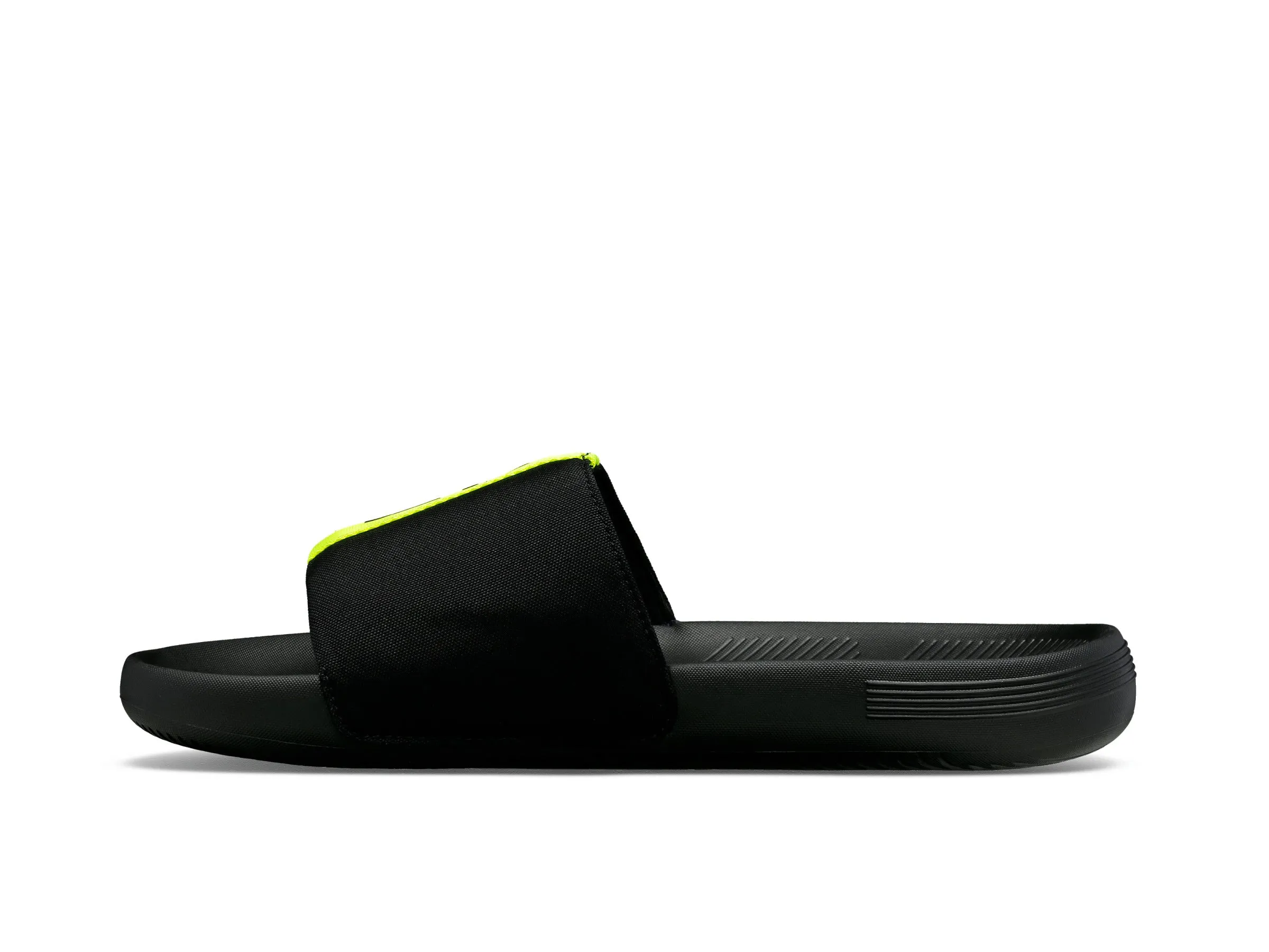98951-071-M | SLIDE SANDAL LINEAR X MCLAREN | BLACK/SAFETY YELLOW