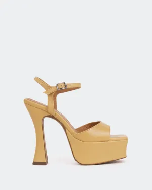 Betsey Camel Leather/Cuir Chmeau