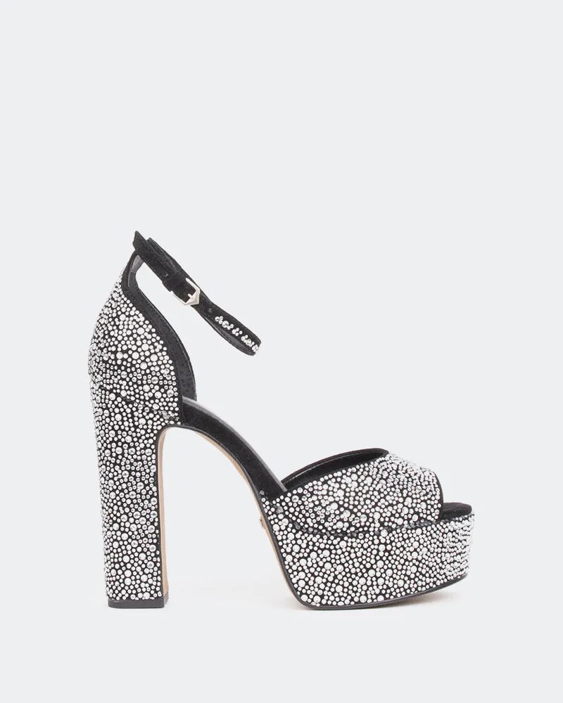 Cupid, Black Suede/Sude Noir
