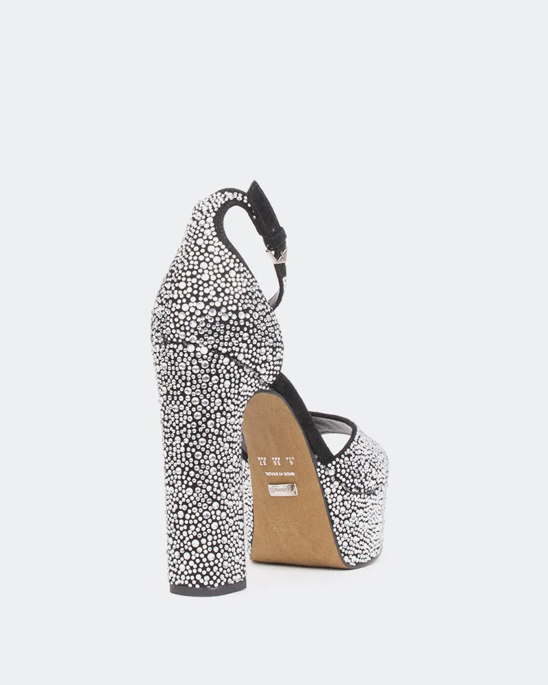 Cupid, Black Suede/Sude Noir