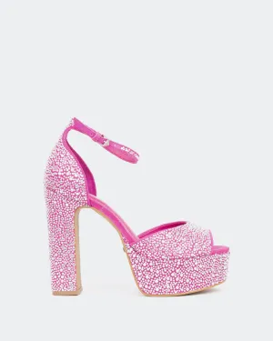 Cupid, Fucshia Suede/Sude Fucshia