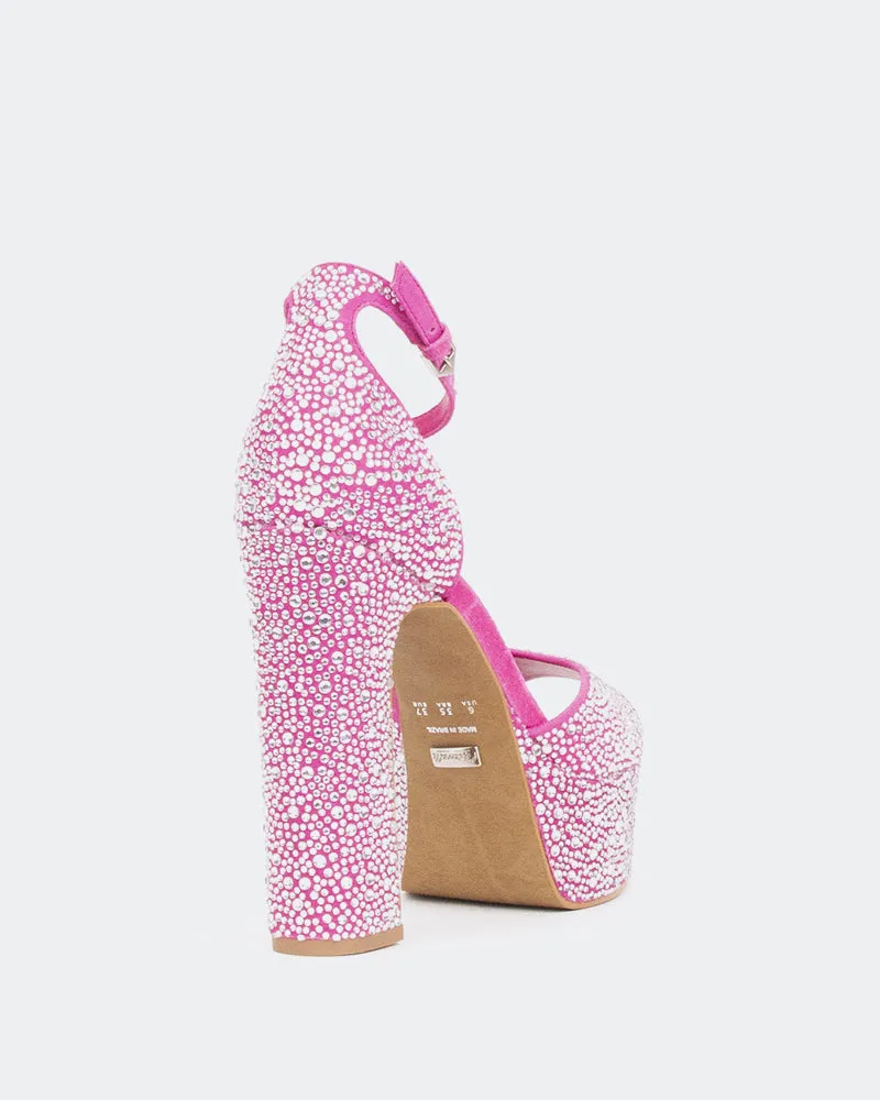 Cupid, Fucshia Suede/Sude Fucshia