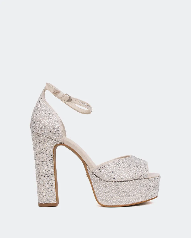 Cupid, Off White Suede/Sude Blanc Cass