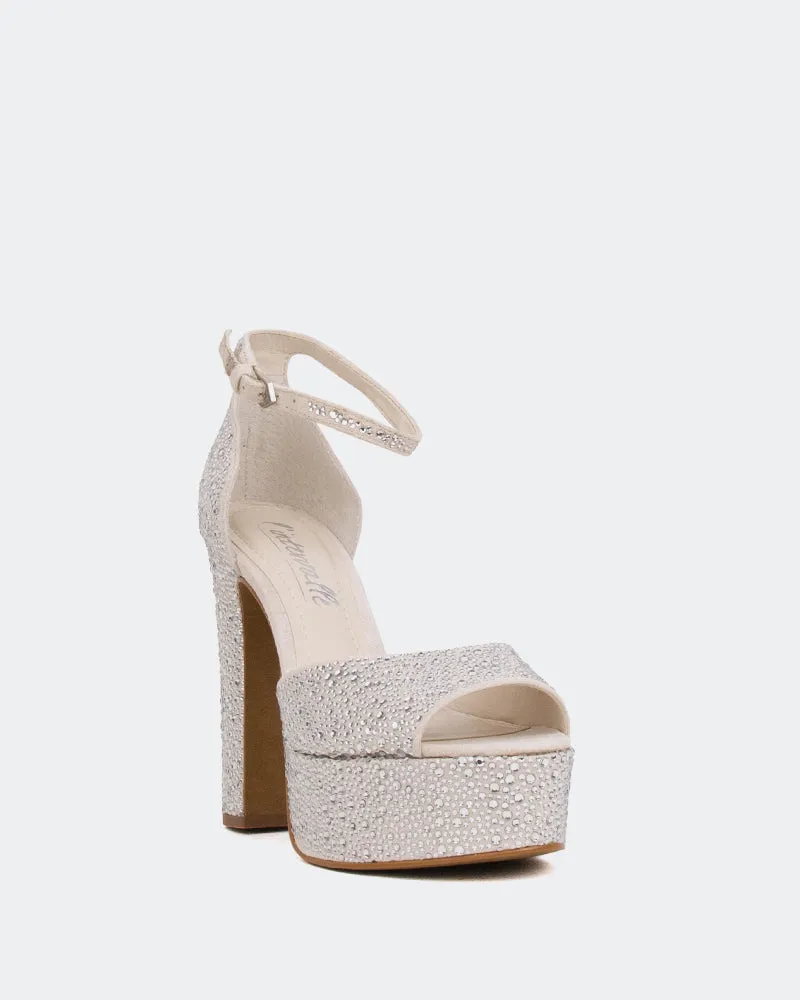 Cupid, Off White Suede/Sude Blanc Cass