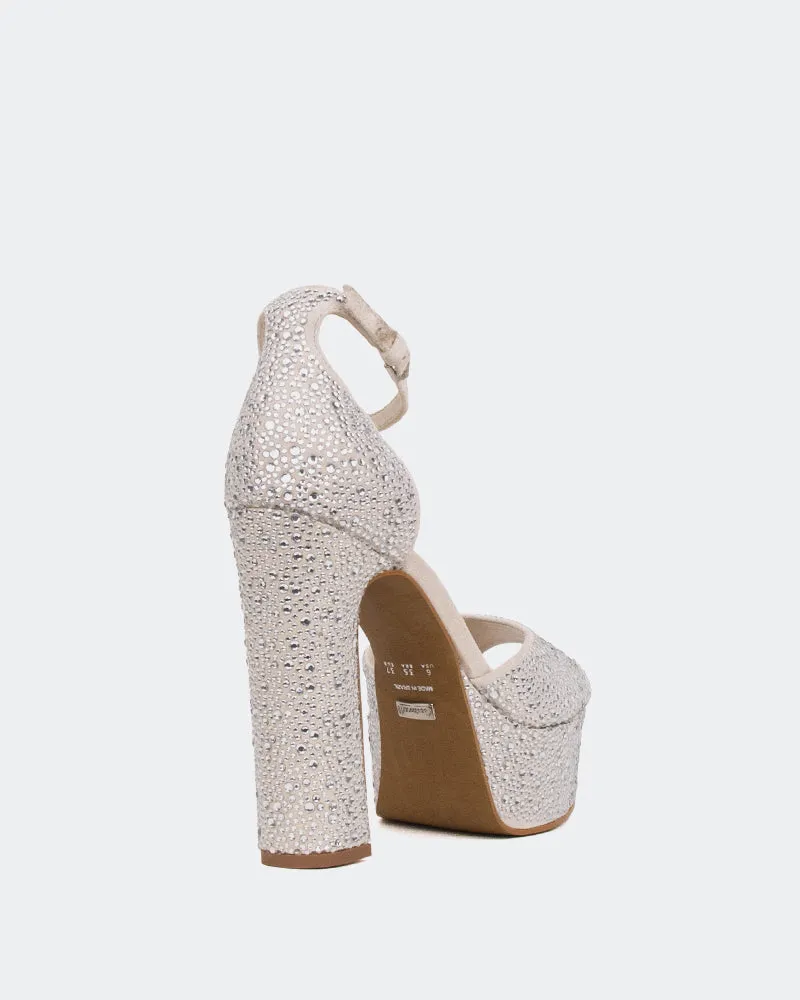 Cupid, Off White Suede/Sude Blanc Cass