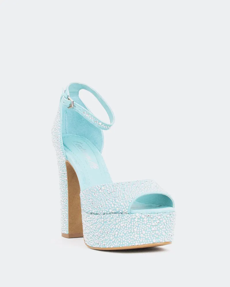 Cupid, Turquoise Suede/Sude Tur.