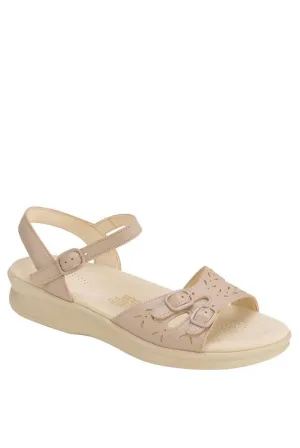 Duo Quarter Snap Sandal - Narrow In Natural