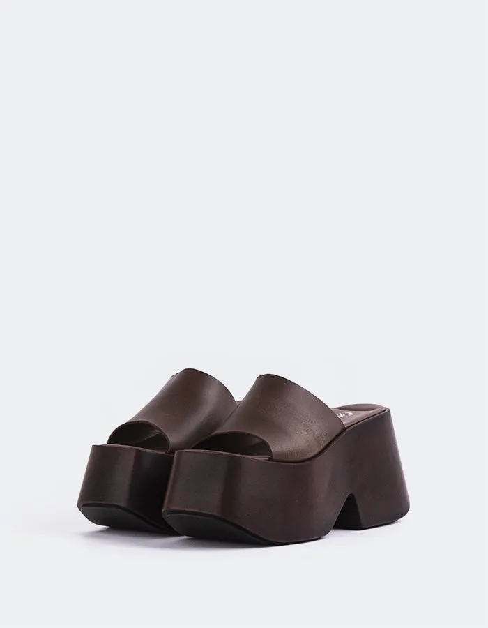 Fidle Brown Leather