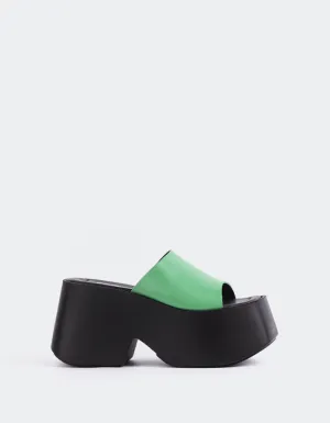 Fidle Green Leather