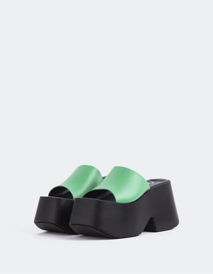 Fidle Green Leather