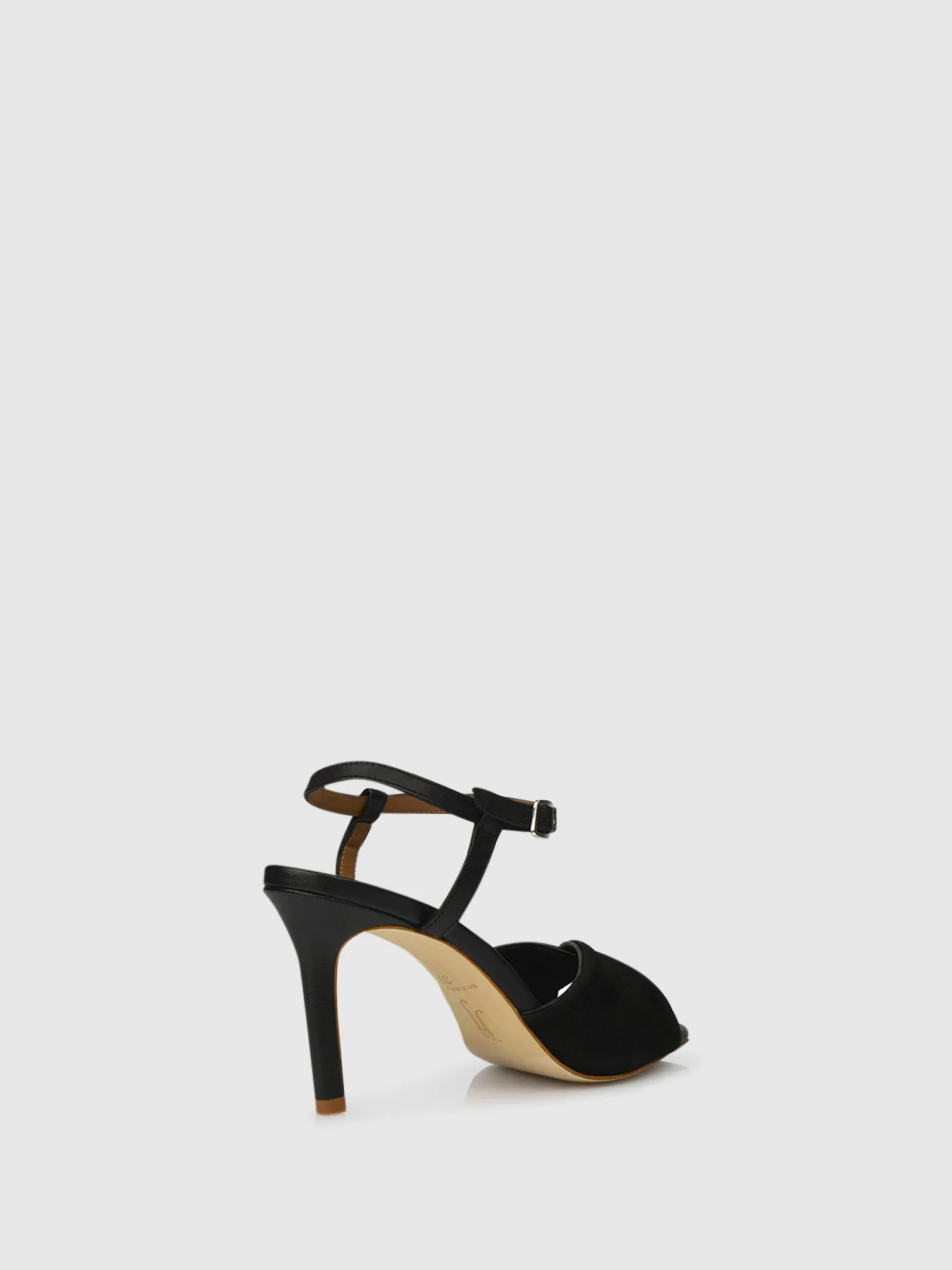 Heel Sandals I02L2 Black