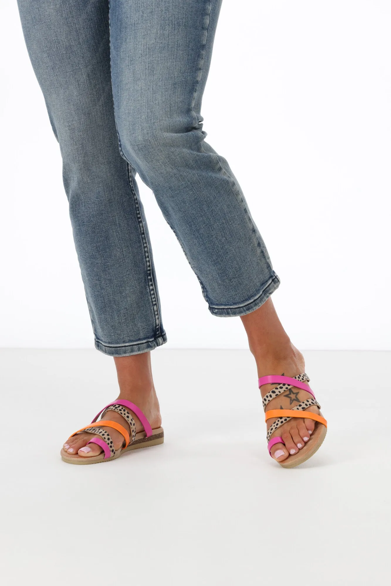 Laguna Quays Kalua Orange/Fuchsia Combo