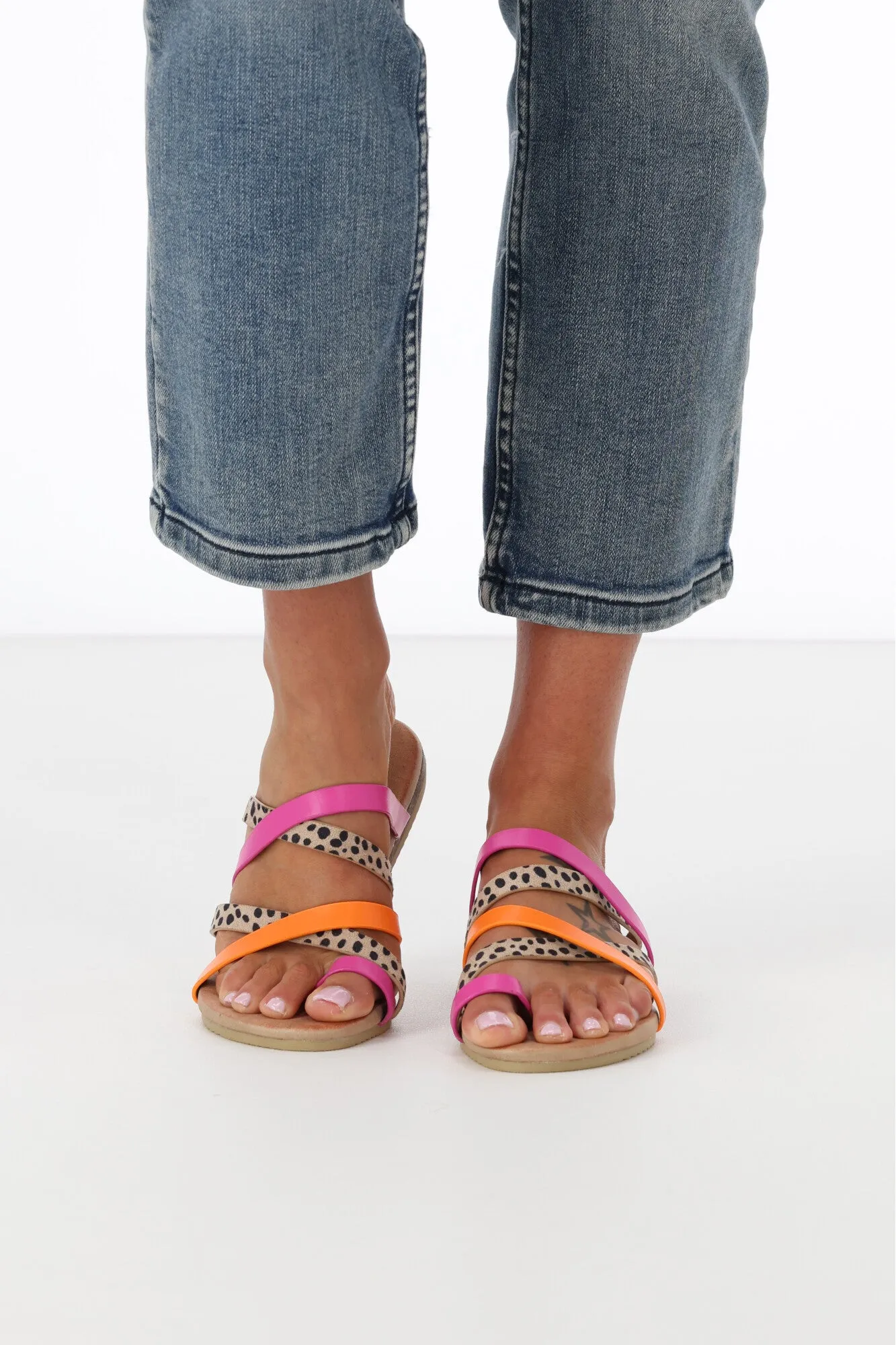Laguna Quays Kalua Orange/Fuchsia Combo