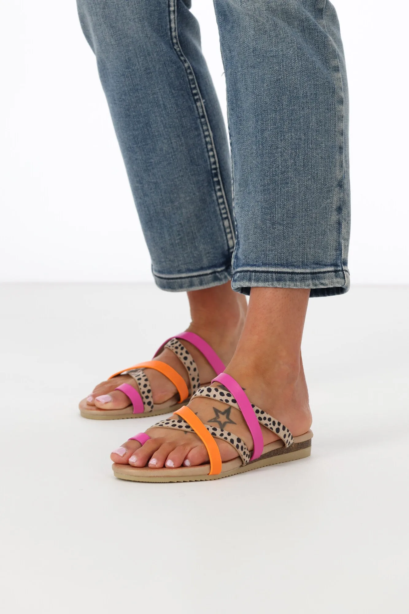 Laguna Quays Kalua Orange/Fuchsia Combo