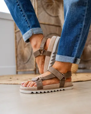 NEW! Corkys Give It a Go Sandals - Tan