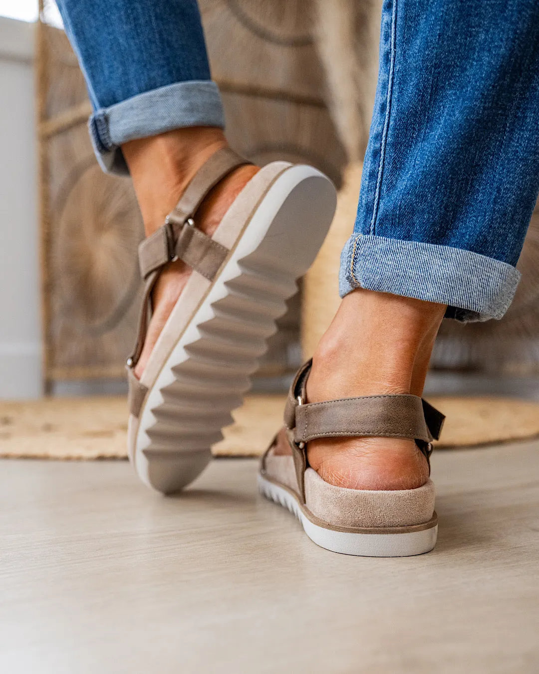 NEW! Corkys Give It a Go Sandals - Tan