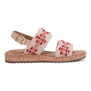 Patricia Open Toe Slingback Casual Sandals