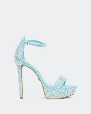 Rinna, Turquoise Suede/Sude Tur.