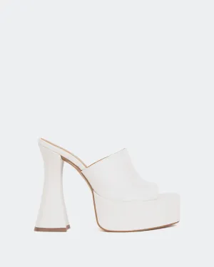 Shore Off White Leather/Cuir Blanc Cass