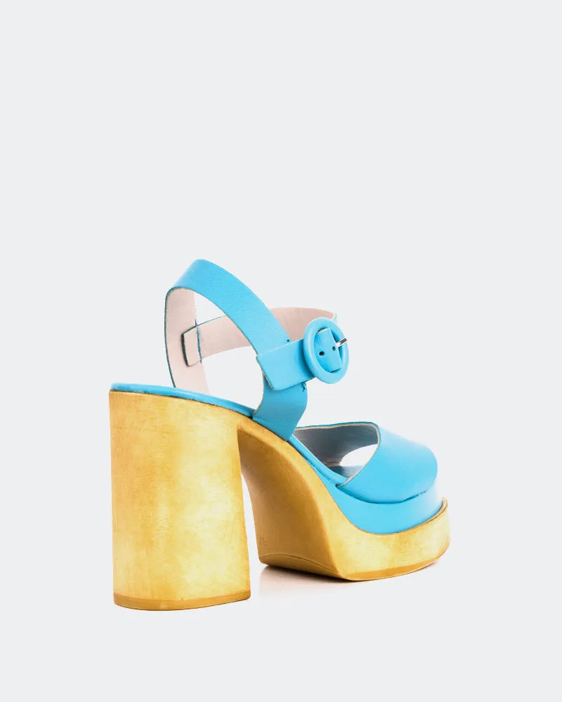 Starburst Blue Leather