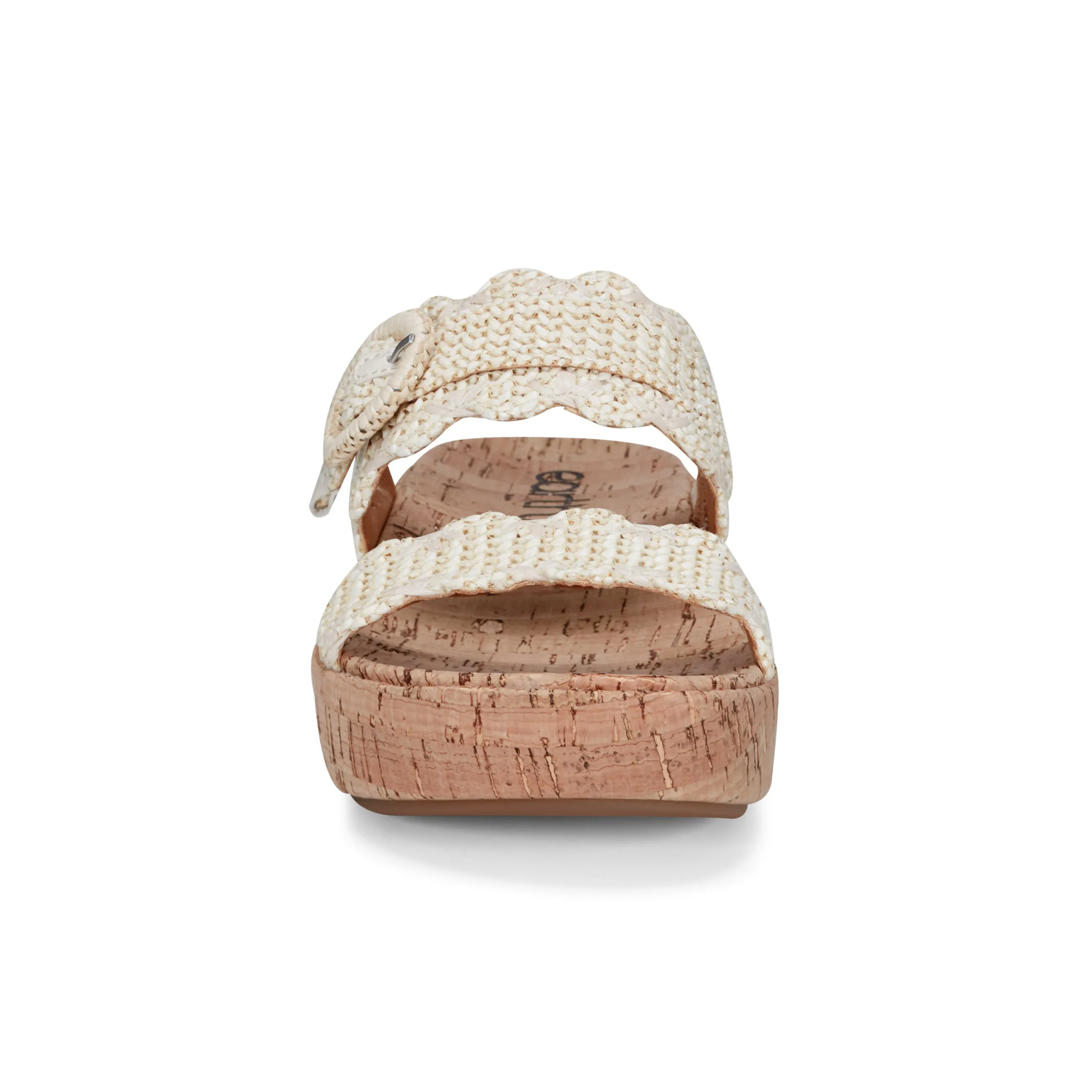 Subtle Slip-on Casual Platform Wedge Sandals