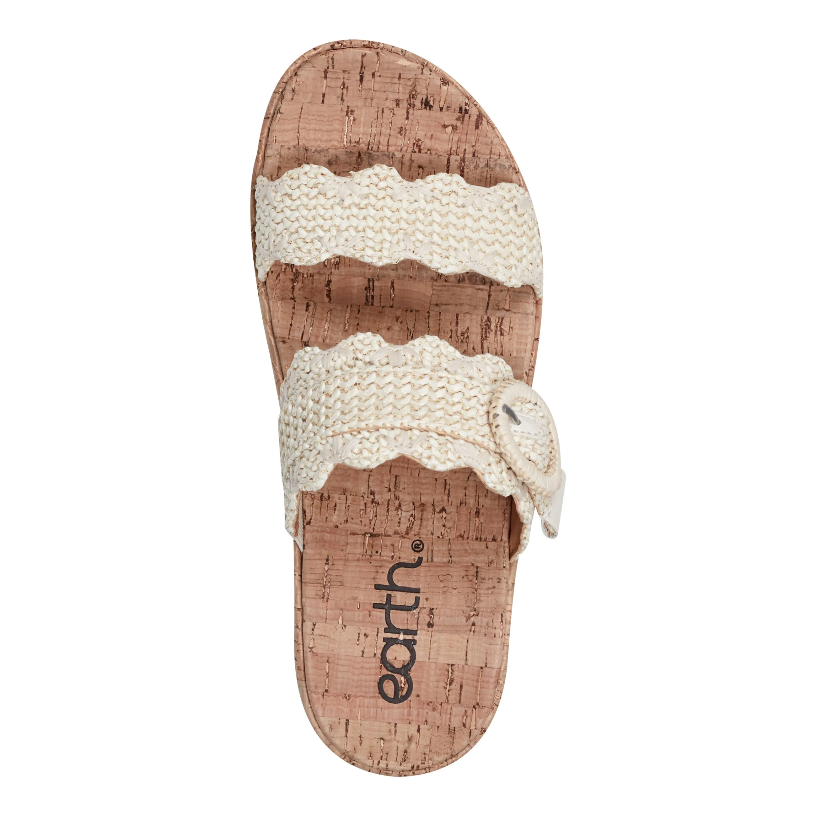 Subtle Slip-on Casual Platform Wedge Sandals