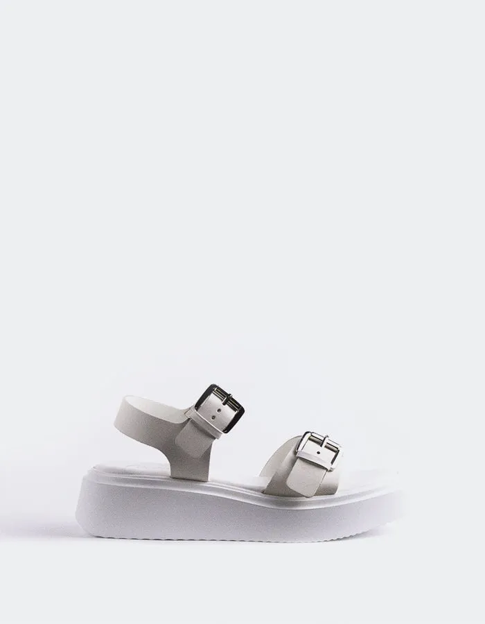 Varvara White Leather