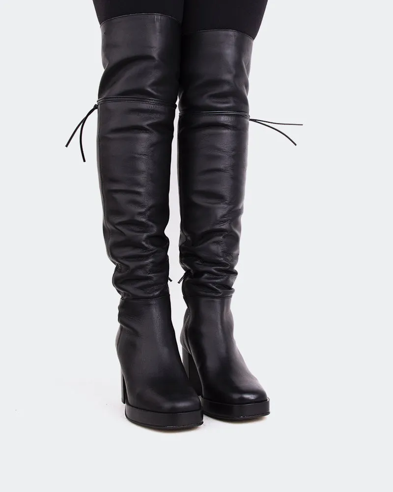 Veneto Black Leather