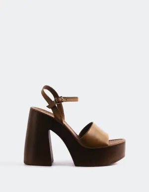 Veria Tan Leather