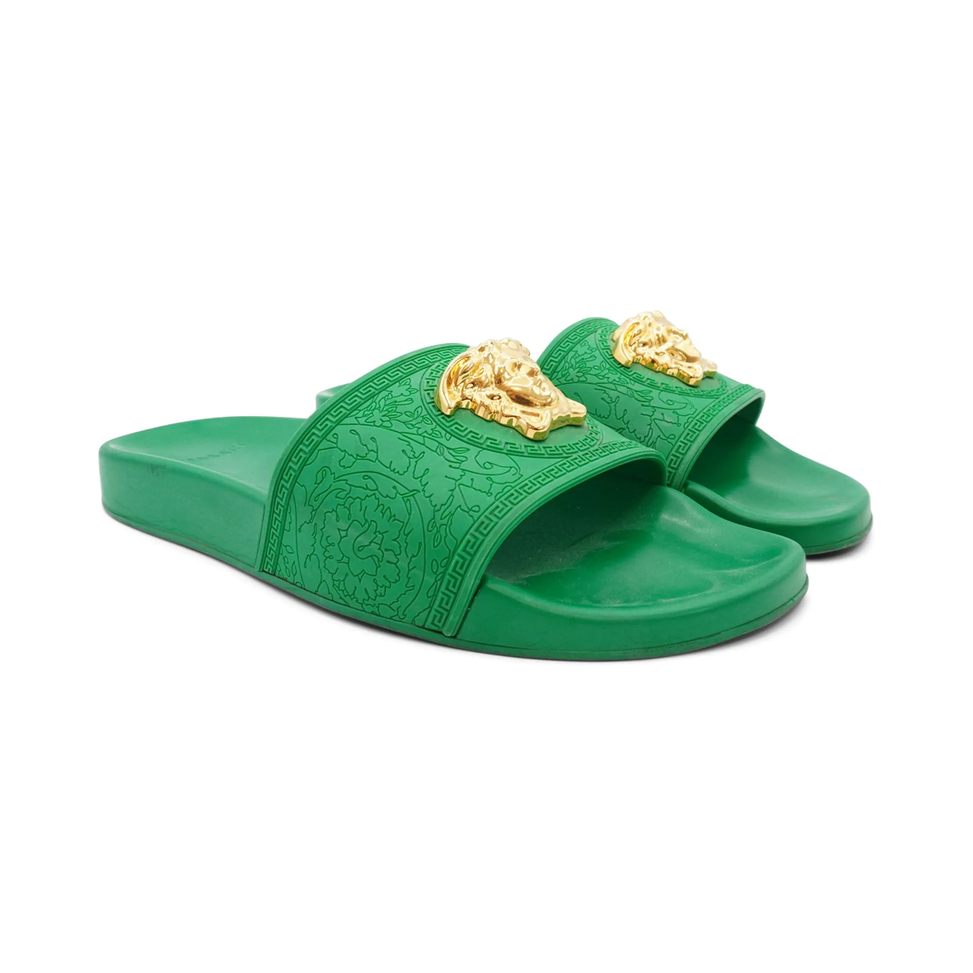 Versace Pool Slides - Women's 40