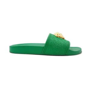 Versace Pool Slides - Women's 40