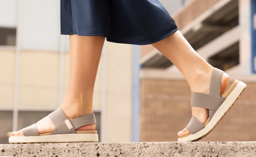 Women's Elle Backstrap Sandal  |  Brindle/Birch