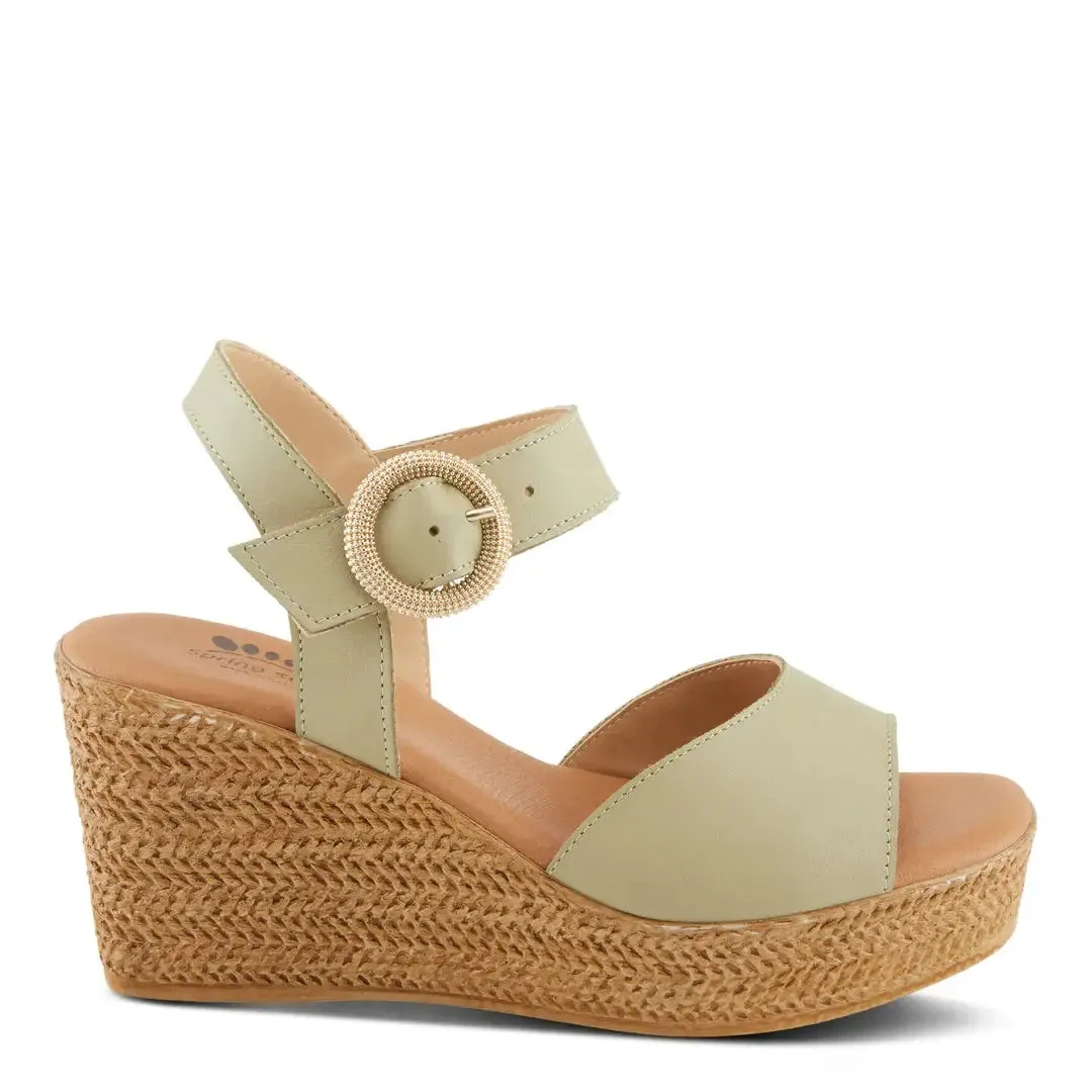 Women's Spring Step Isola Wedge Sandal  Elegance Meets All-Day Comfort