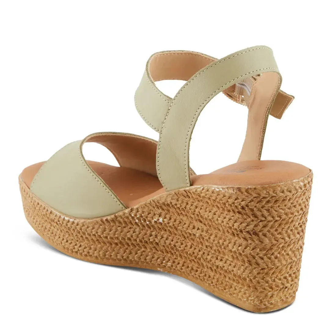 Women's Spring Step Isola Wedge Sandal  Elegance Meets All-Day Comfort