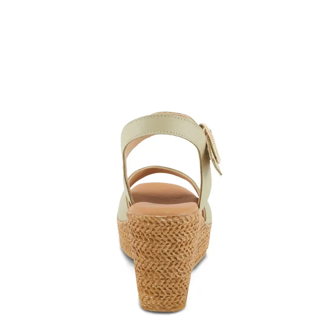Women's Spring Step Isola Wedge Sandal  Elegance Meets All-Day Comfort
