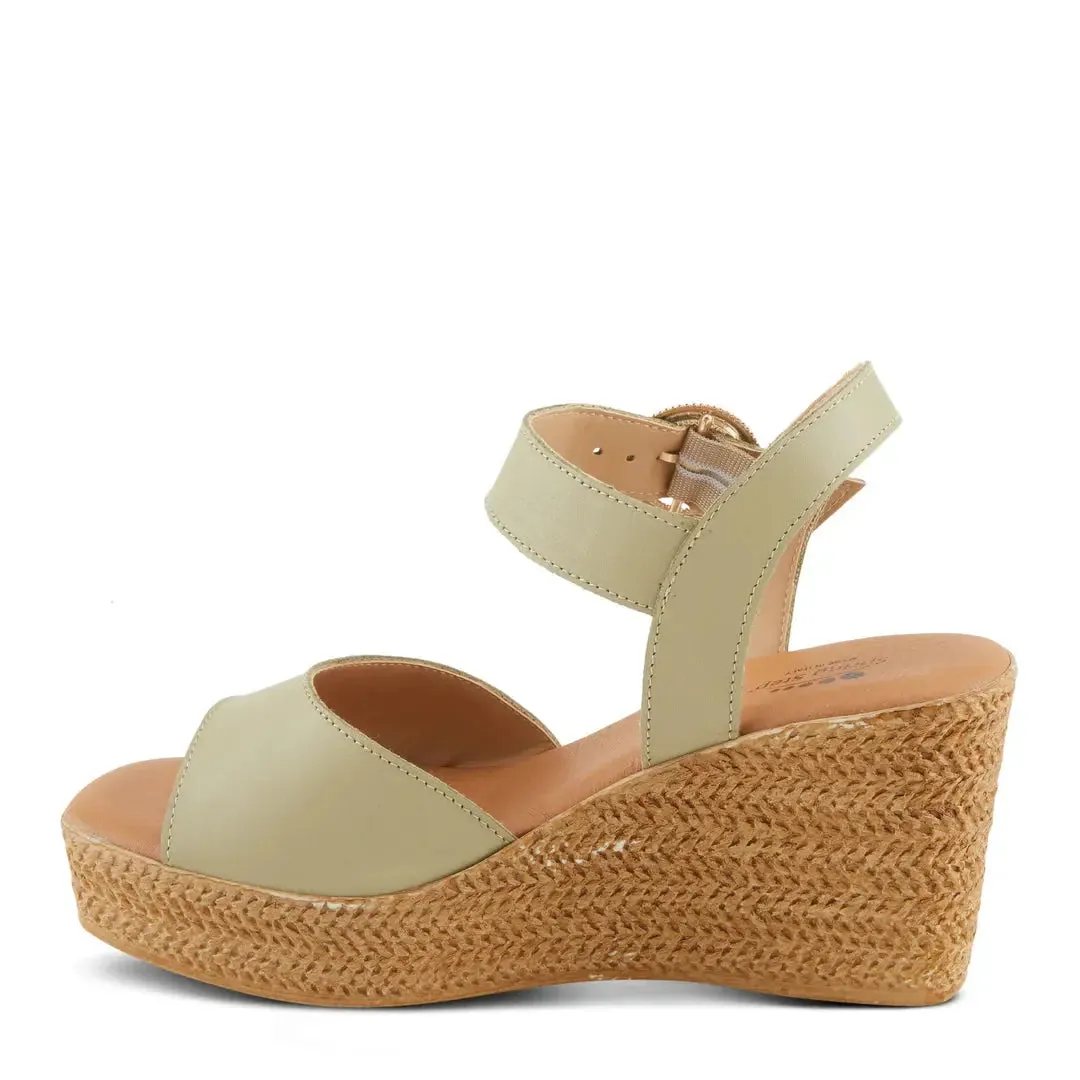 Women's Spring Step Isola Wedge Sandal  Elegance Meets All-Day Comfort