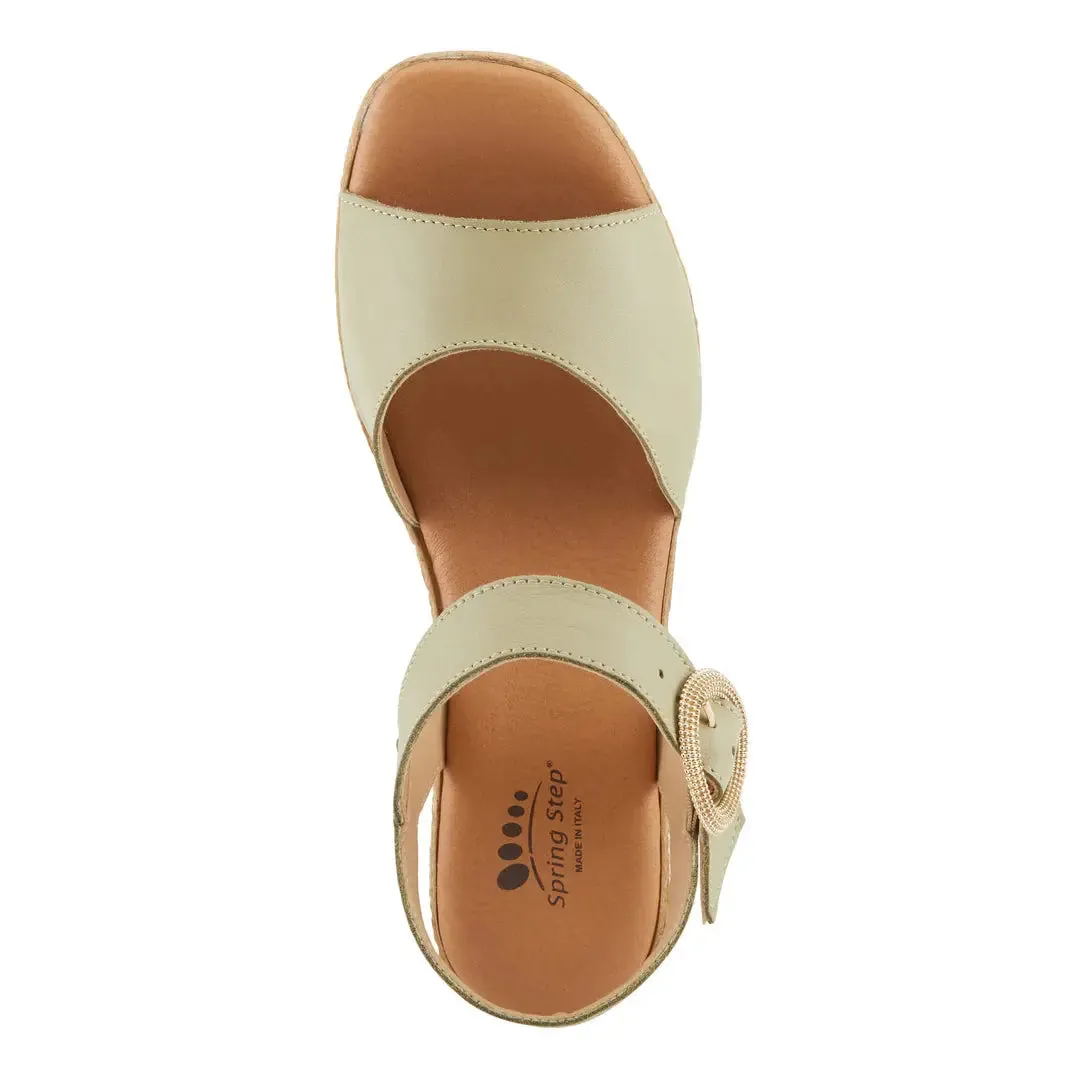 Women's Spring Step Isola Wedge Sandal  Elegance Meets All-Day Comfort