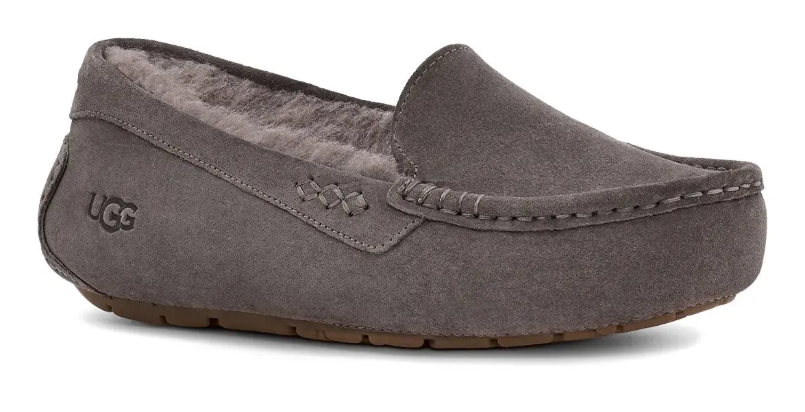 Women's UGG Ansley  Classic Suede Moccasin with Wool Lining