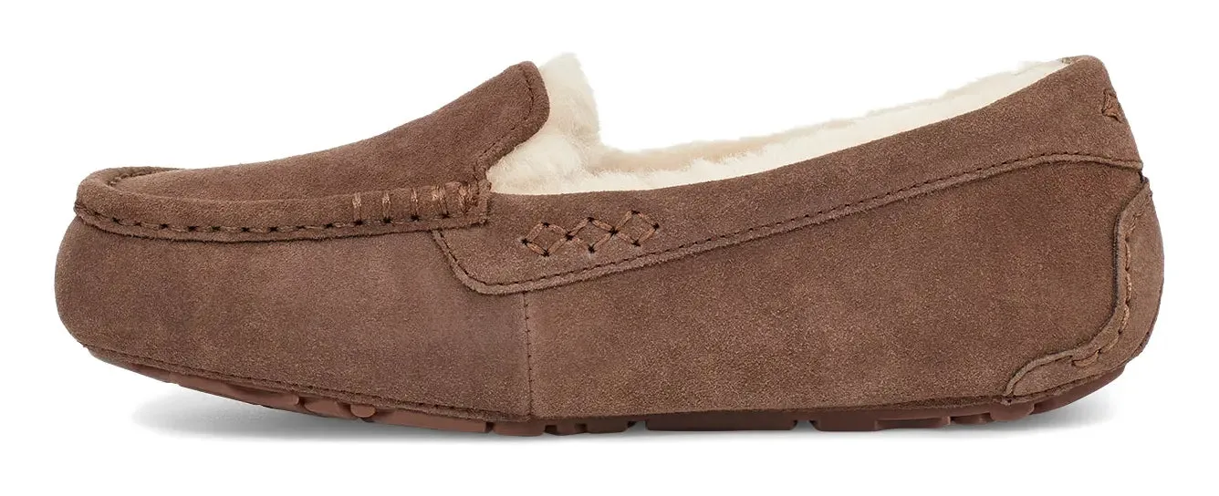 Women's UGG Ansley  Classic Suede Moccasin with Wool Lining