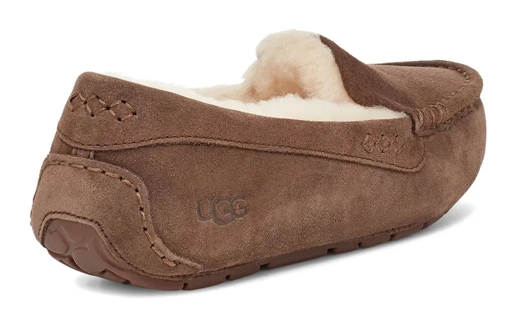 Women's UGG Ansley  Classic Suede Moccasin with Wool Lining