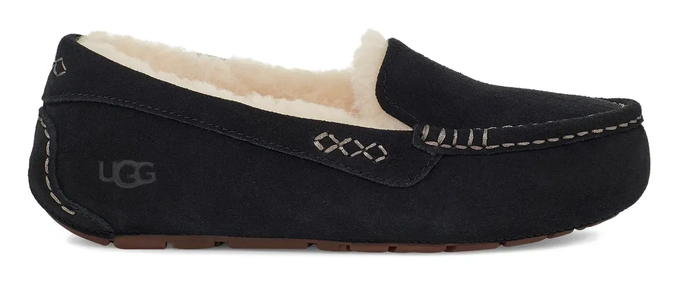 Women's UGG Ansley  Classic Suede Moccasin with Wool Lining