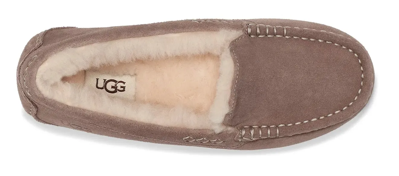 Women's UGG Ansley  Classic Suede Moccasin with Wool Lining