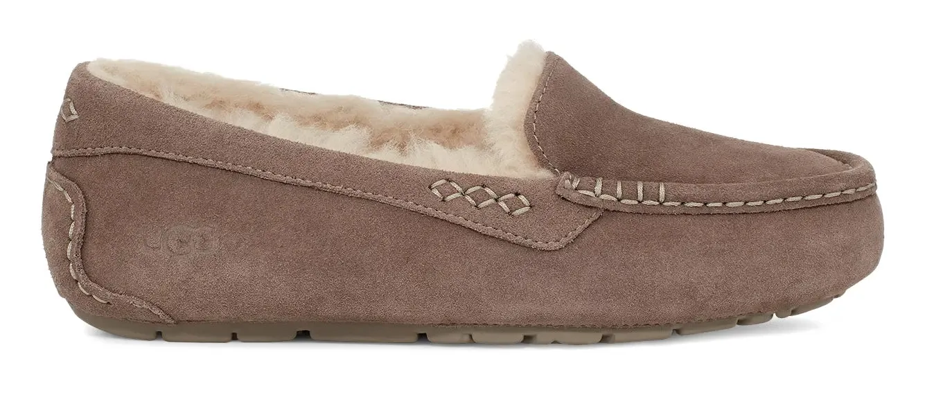 Women's UGG Ansley  Classic Suede Moccasin with Wool Lining