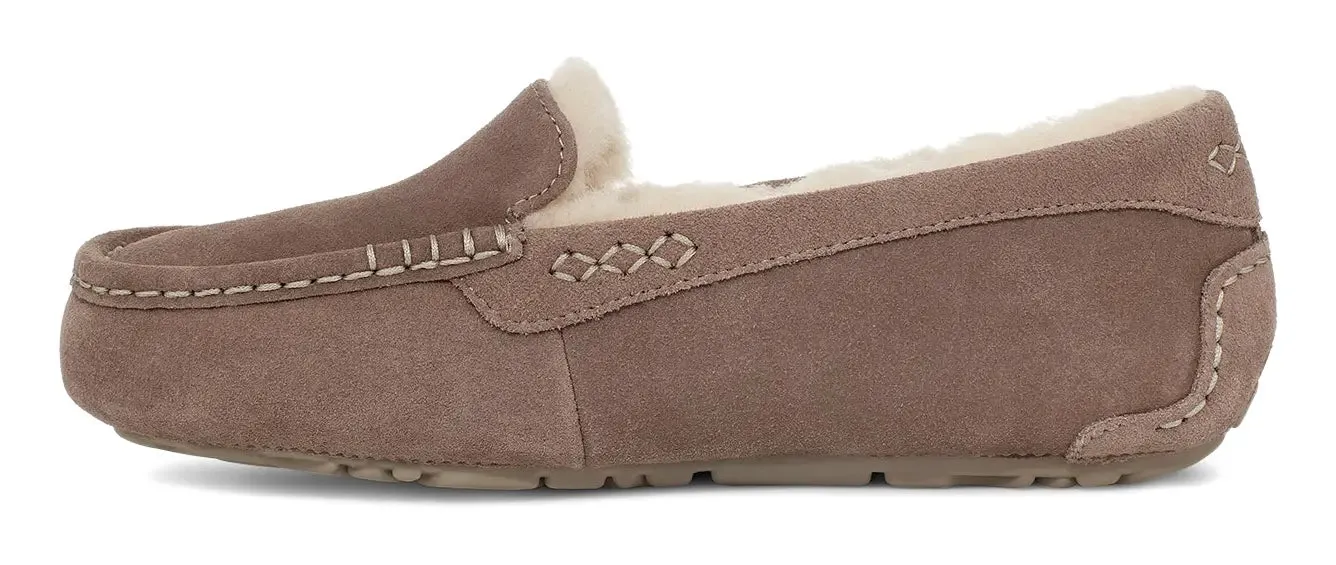 Women's UGG Ansley  Classic Suede Moccasin with Wool Lining