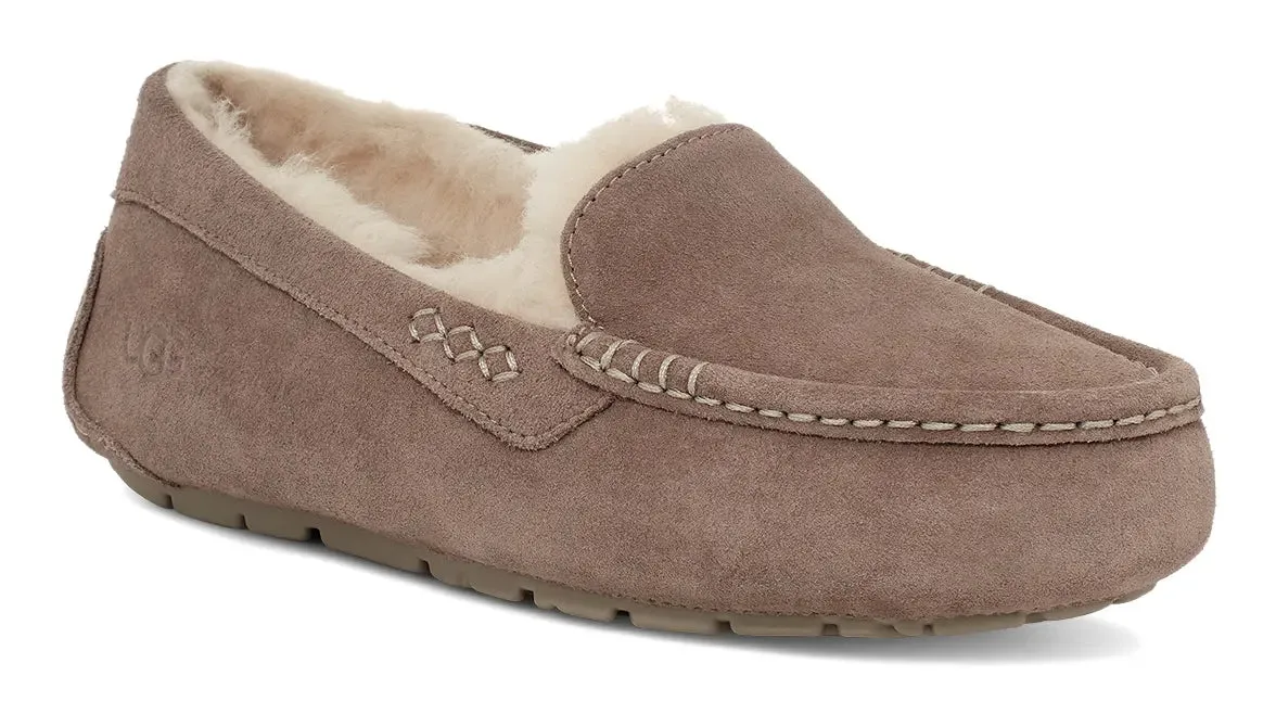 Women's UGG Ansley  Classic Suede Moccasin with Wool Lining