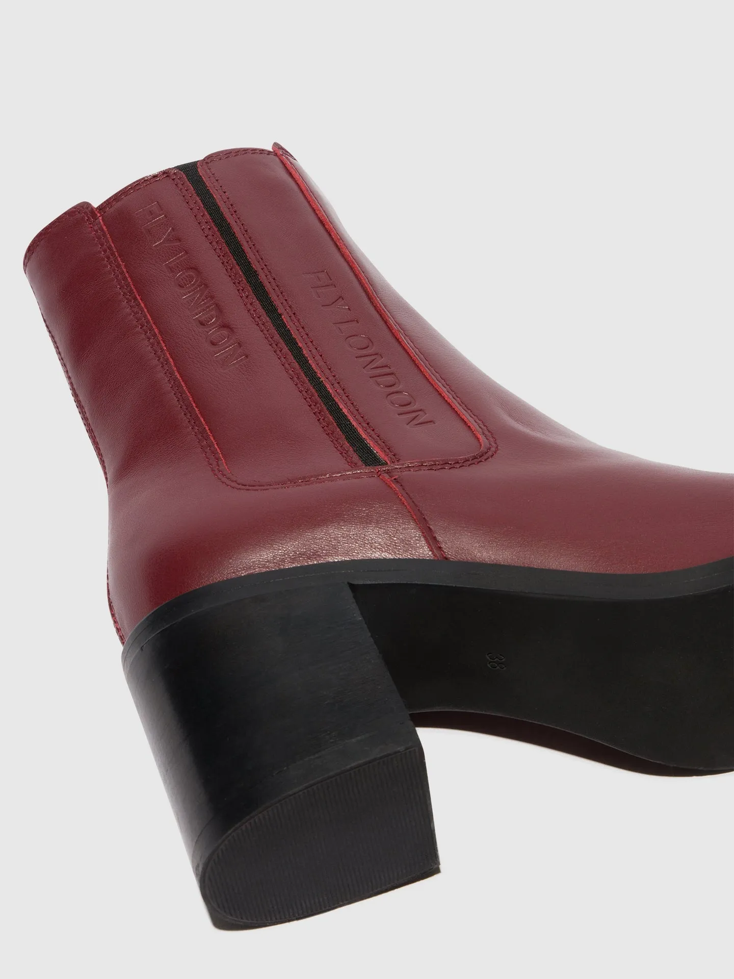Zip Up Ankle Boots AMEL913FLY WINE