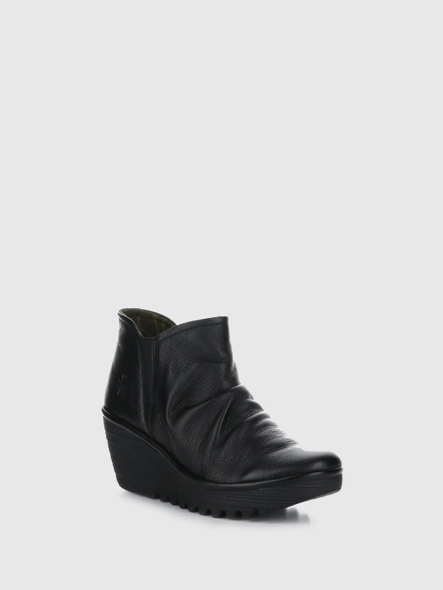 Zip Up Ankle Boots YAMY266FLY MOUSSE