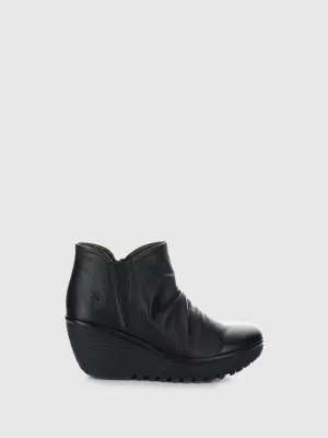 Zip Up Ankle Boots YAMY266FLY MOUSSE